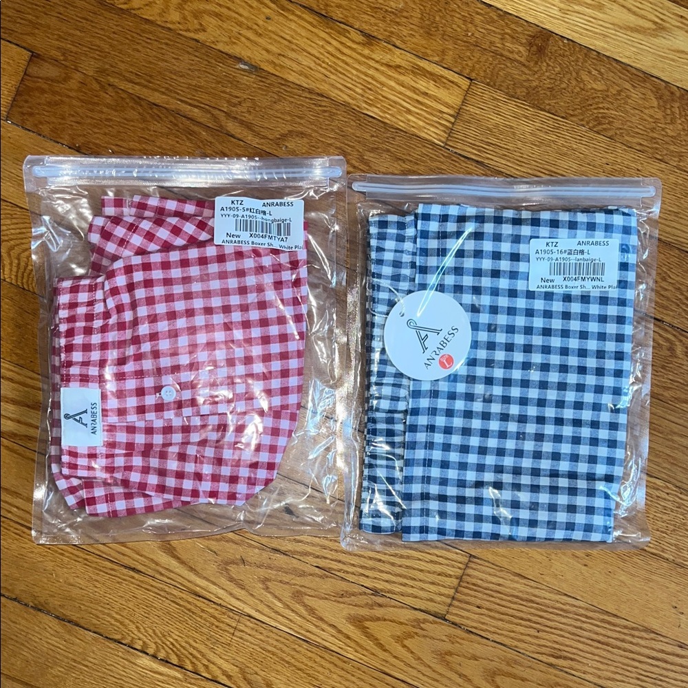 Anrabess Women’s Boxer Shorts - set of 2. Size Large